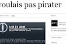 "Je voulais pas pirater" ou l'échec du téléchargement légal