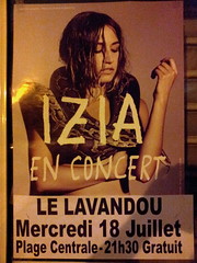 Concert d'Izia au Lavandou