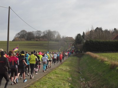 La fameuse mont&eacute;e du Ravensberg