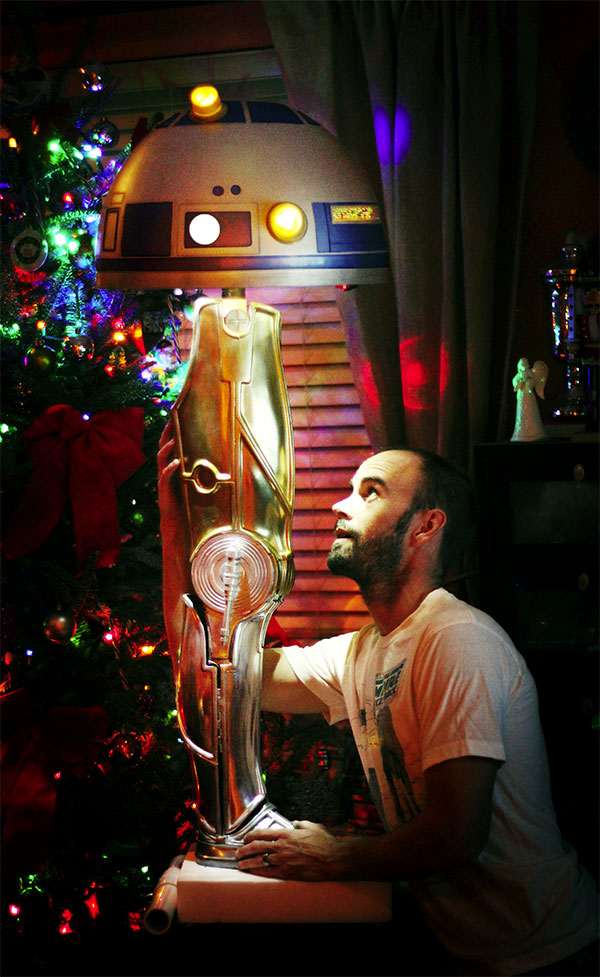R2-C3PO Christmas Story Lamp